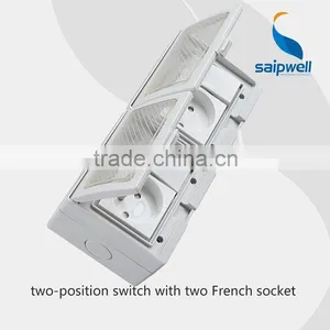 Waterproof Doorbell Switch Waterproof Electrical Outlet Box(SP-2FRS) thumbnail-2