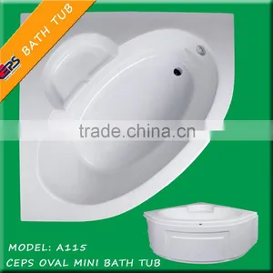 150x150x60 Acrylic. OVAL BATH TUB Turkey Manufacture CEPS thumbnail-1