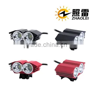 2 x Cree XM-L T6 Bicycle Head Light Cree Xml u2 Led Bike Light Led Flashlight With High Quality thumbnail-1