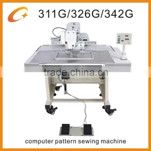 Direct Drive Programmable Electronic Pattern Sewer Machine With Cylinder Bed thumbnail-1