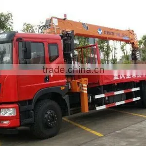 14ton Telescopic Boom Crane and Accessories,SQ14S4, Hydraulic Truck Mounted Crane. thumbnail-1