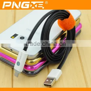 Wholesale PNGXE High Quality Fast Charging Flat Reversible Micro Usb Cable for Iphone Magnet Usb Cable thumbnail-2