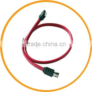 Serial ATA SATA to ESATA External Shielded Data Cable 50cm Dark Red From Dailyetech thumbnail-1
