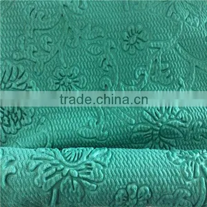 Hot Selling Knitted Fabric for Lady Skirt (knitting Scuba Embossed Fabric) thumbnail-1