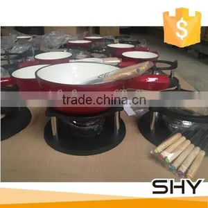 Italian Cast Iron Enamel Kitchenware Casseroles Set thumbnail-6
