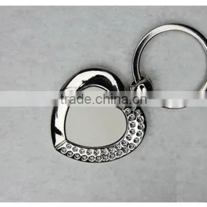 Wholesale DIY Personalized Sublimation Blank Metal Key Rings thumbnail-4