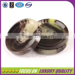 High Quality Plastic Made Resin Button Suit Lmitation Horn Button thumbnail-3