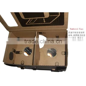 Gift DIY VR 3D Glasses Google Cardboard Custom Printing thumbnail-1