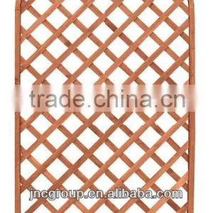 New Design Wooden Lattice Fence in Garden Made in China thumbnail-1