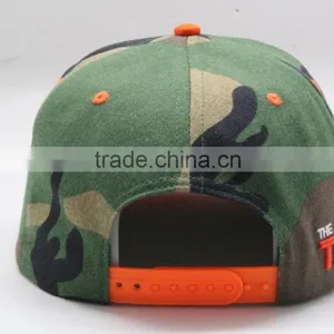 Adults Age Group and Embroidered Pattern Hatter Snapback Camo Caps thumbnail-5
