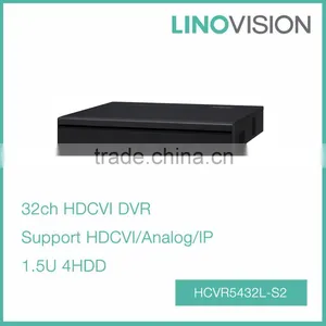 New 32CH 1.5U 4HDD Tribrid 720P-Pro H.264 HDCVI DVR , Support HDCVI/Analog/IP thumbnail-1