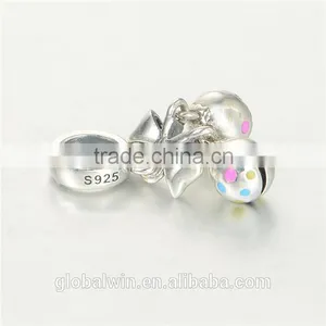 Floating Bracelet Charms European Charm Bracelet Necklace 100% Real 925 Sterling Silver S217 Aaa Cubic Zirconia thumbnail-3