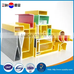 Fire Resistant Insulated Fiberglass FRP Pultrusion Profiles thumbnail-1
