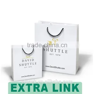 Extra Link Recycled Material High Quality Printed Paper Gift Bag Ecologic Fashion thumbnail-2