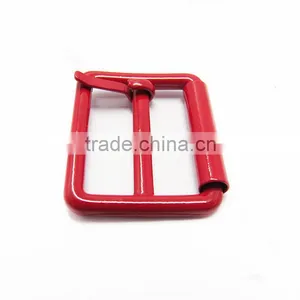 23mm Metal Colored Center-bar Shoe Buckle thumbnail-4