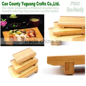 Pine Wood Sushi Tray,sushi Plate,Japanese Sushi Tray thumbnail-1
