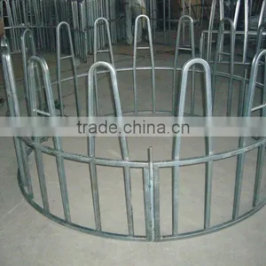 Hot Dip Galvanized Steel Cattle Hay Feeder thumbnail-2