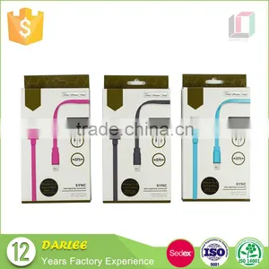 Creative Design Custom Free Sample Micro Usb Cable Retail Box Made in China thumbnail-1