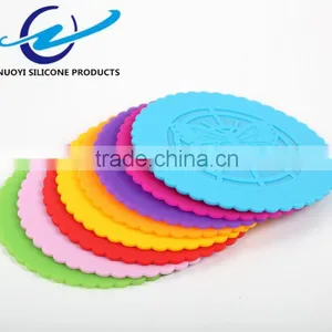 8 Paterns Silicone Cup Mat Dinner Table Placemat Pad On The Table Silicone Mat Cup Coaster thumbnail-4
