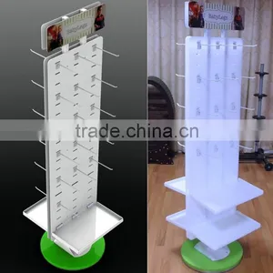 Outdoor Rotator Display for Brand Promotion Rotating Display Stand Floor Wind Vane Display thumbnail-1
