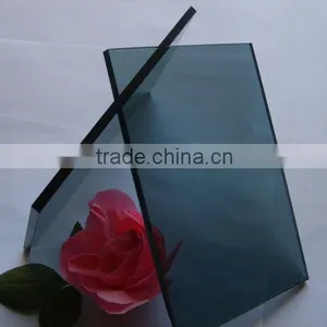 3mm-12mm Coated Reflective Glass(Bronze,Euro Grey,Dark Grey,Mist Grey,French Green,Dark Green,Lake Blue,Dark Blue) thumbnail-1