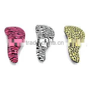 Leopard Magic Detangling Handle Tangle Hair Brush, Salon Styling Tamer Tool Comb thumbnail-1
