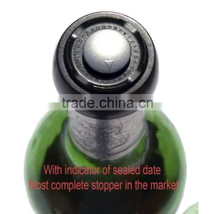 Wine Bottle Vacuum Saver Sealer Preserver Pump Stoppers thumbnail-2