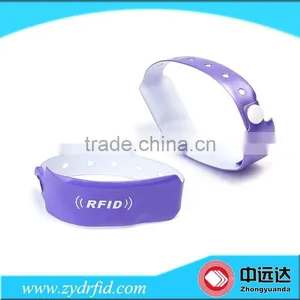 Hot Selling PET Disposable Rfid Wristband Bracelet thumbnail-3