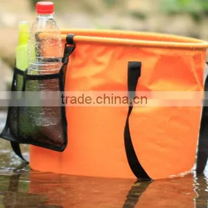 500D Tarpaulin PVC Folding Bucket | Foldable Bucket for Car thumbnail-1