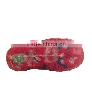 Children Waterproof PVC Rain Boots With Collar thumbnail-2