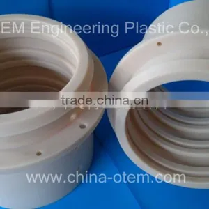 Good Quality China Manufacture Engineering Plastic Parts (sleeve/gasket/valve/pulley Etc) thumbnail-2