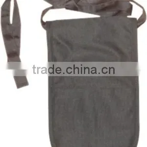 Cheap Bulk Wholesale Silk Screen Printing Bar Aprons With Zipper Pocket thumbnail-2