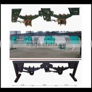 Germany Tandem Axle China Truck Trailer Mechanical Suspension thumbnail-1