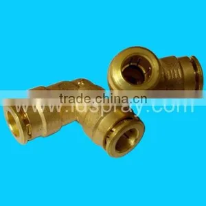 3/8 Brass Elbow 90degrees Connector thumbnail-1