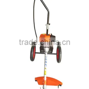 4 Stroke Wheeled Brush Cutter Hand Push Grass Trimmer thumbnail-3