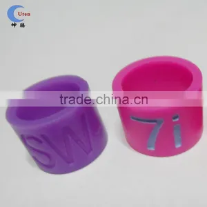 Colorful Silicone Rubber Finger Ring thumbnail-1