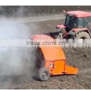 Top Quality New Design Tractor PTO Towed Hydraulic Compost Turner Windrow Turner Windrow Mixer With CE Cetification thumbnail-6