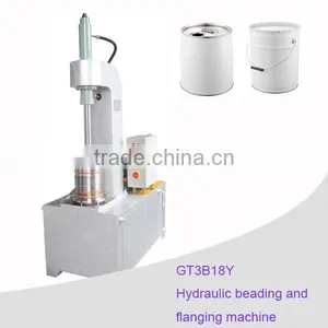 GT3B18Y Hydraulic Beading and Flanging Equipment for 1-20L Round Cans thumbnail-1