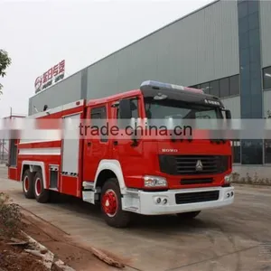 Sinotruck HOWO 6*4 12cbm 12000L Water Tanker Fire Truck thumbnail-3