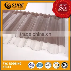 Plastic Construction pc Transparent Corrugated Light Weight Roof Tile thumbnail-1