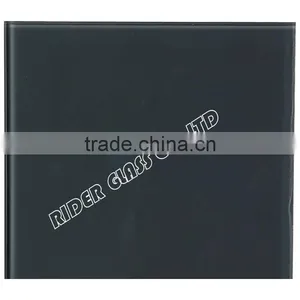4mm 5mm 6mm Black Spandrel Glass With Safety Backing thumbnail-1