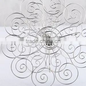 4-tire Solid Metal Display Stand for Wedding Cake thumbnail-2