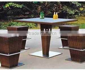 Rattan Furniture Garden Table Set thumbnail-1