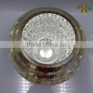 Mercury Glass Vase,silver or Gold Color Glass Vase thumbnail-3
