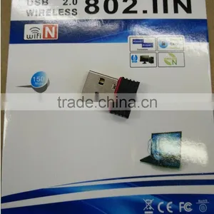 Factory Direct Cheap Price USB Mini Wireless 150M LAN Adapter USB 2.0 Wireless 802.11N Driver thumbnail-6