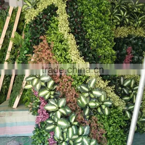 Artificial Plants Wall Fake Decorative Plants Wall thumbnail-1