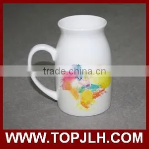 2017 New Listed White Ceramic Milk Cups thumbnail-3