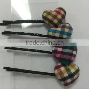 Beautifull Fancy Women Hair Accessories Kids Snap Pin Heart Shape Hair Clips thumbnail-4