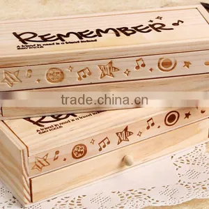 Big Capacity Children Double Drawer Pencil-box thumbnail-4