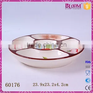 Cramic Decal Desgin Round Decoration Hone Candy Tray thumbnail-2